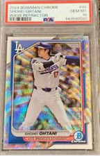 Shohei Ohtani 2024 PSA 10 Bowman Chrome