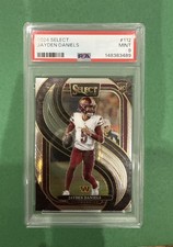 2024 Panini Select Jayden Daniels Premier Level #112 PSA 9