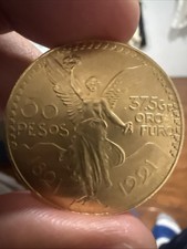 1946 Mexican 50 Pesos “Centenario” gold coin. 37.5 grams of pure gold RARE YEAR!