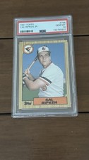 1987 Topps #784 Cal Ripken Jr PSA 10