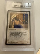 1993 Magic The Gathering Arabian Nights King Suleiman BGS 9 Mint