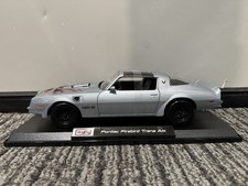 Maisto 1:18 Diecast Special Edition Pontiac Firebird Trans Am GREY NEW IN BOX