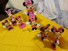 LOT OF 7 DISNEY MINNIE MOUSE FIGURINES