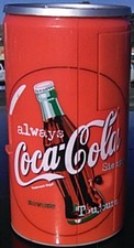 VINTAGE 1998 COCA COLA CAN 35MM POINT & SHOOT FILM CAMERA UNTESTED