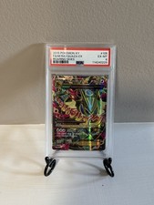 2015 POKEMON XY ROARING SKIES #105 FULL ART/M RAYQUAZA EX PSA 6