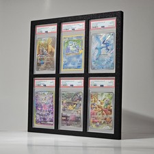 Graded Card Slab Wall Mount Display – Pokemon, TCG, Sports Cards, PSA, SGC, CGC