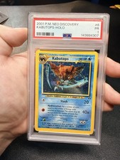 Kabutops 6/75 Neo Discovery Holo PSA 1