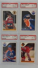 Bruce Driver #127 Rookie 1985-86 PSA 8 NHL Hockey NJ Devils Wisconsin NY Rangers