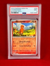 2023 Pokemon Scarlet & Violet 151 Mew EN CHARMANDER Holo Card #004 PSA 9