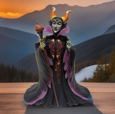 Jim Shore Disney Traditions - Maleficent Halloween - Candy Curse New Without Box
