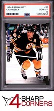 1994 PARKHURST #11 CAM NEELY BRUINS HOF POP 2 PSA 10