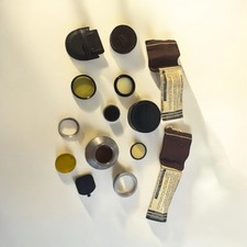 Vintage Lot of Carl Zeiss Lenses & Kodak Parts of Assorted Sizes