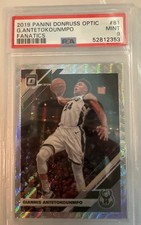Panini Donruss Optic 2019 Giannis Antetokounmpo Bucks #81 Fanatics PSA 9