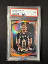2024-25 Panini Prizm Black - Stephon Castle RC /225 - PSA 9 MINT