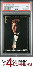 1992 PINNACLE ERIC LINDROS #9 WORLD JUNIOR CHAMP. POP 2 PSA 9