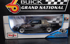 maisto 1:18 diecast cars 1987 Buick Grand National Black