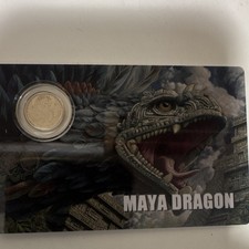 2026 Liberia Maya Dragon Platinum Coin 1/500 oz .999 Fine Uncertified