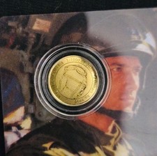 2026 Liberia Gold Coin 1/1000 oz TANK