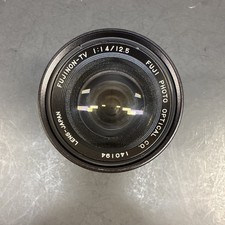 Vintage Fujinon 1:1.4/12.5 Camera Lens Fuji Made In Japan 140194 12.5mm