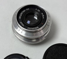 Industar 50 Photo Lens  50mm f/3.5 Vintage M39 Mount for Leica Zenit FED Cameras