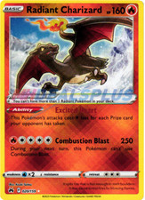 Radiant Charizard 020/159 SWSH: Crown Zenith Holo - PSA 10