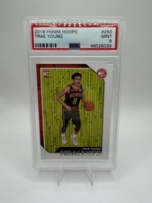 2018-19 Panini NBA HOOPS Trae Young #250 (RC) PSA 9