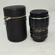 VINTAGE SEARS 135 MM f/2.8 AUTOMATIC CAMERA LENS #16170 JAPAN W/CASE READ