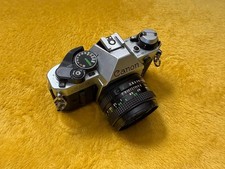 Canon AE-1 Program 35mm SLR Film Camera W/50mm 1:1.8 Lens Film Tested!