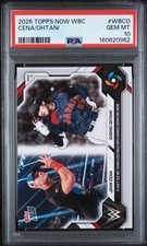 2026 TOPPS NOW Shohei Ohtani John Cena WORLD BASEBALL CLASSIC #WBCO PSA 10