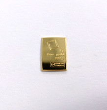 1 Gram Valcambi .999 Fine Gold Bar