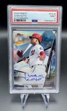 2020 Finest Autographs #FAJS Juan Soto Auto- PSA 9