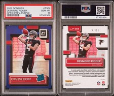 2022 PANINI DONRUSS #P304 DESMOND RIDDER OPTIC PREV-PURPLE 42/50 - PSA GEM MT 10