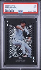 2026 Topps Series 1 - All Aces Tarik Skubal #AA-8 - PSA 7
