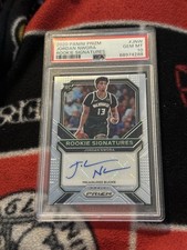 2020-21 Jordan Nwora Panini Prizm Rookie RC Auto PSA 10 