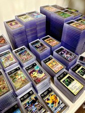 Lot of 5 Graded Pokemon Card Slabs - GRADE 9-10 incl.  Wholesale Bulk Collection