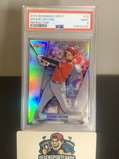 2019 BOWMAN's BEST SHOHEI OHTANI REFRACTOR PSA 9 MINT