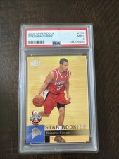 Stephen Curry PSA 9 2009 Upper Deck Rookie RC #234 Warriors