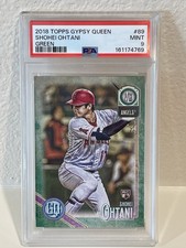 2018 Topps Gypsy Queen - Shohei Ohtani #89 Green (RC) PSA 9 (Rare Parallel)