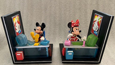 Disney Mickey Mouse & Minnie Mouse Desk Figurines Set of 2, 6" Tall