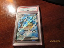 2023 Pokemon MEW EN Blastoise ex Ultra Rare PSA 8
