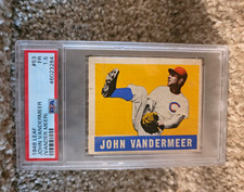 1948 Leaf John Vandermeer #53 PSA 1.5 Graded Cincinnati Reds Baseball Card