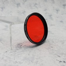 Samigon 48mm 25A Lens Filter Made in Japan w/ Case Vintage Camera FREE SHIP