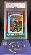 Michael Penix (RC) Grade PSA 9 - 2024 Panini Optic Donruss Preview Prizm #308