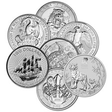 2 oz Silver Coin - Random Sovereign Mint - Secondary Market