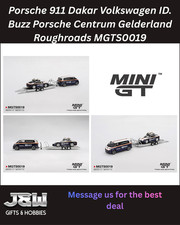 Mini GT Porsche 911 Dakar Volkswagen ID. Buzz Centrum Gelderland Roughroads 1/64