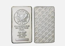 1 oz Sunshine Minting Silver Bar – .999 Fine Sealed Bullion – Troy Ounce