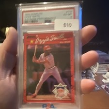 Topps 1990 Ozzie Smith St. Louis Cardinals #370 PSA Graded Baseball Card