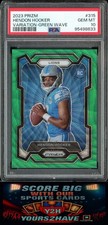 2023 Prizm Hendon Hooker RC ROOKIE Green Wave Variation PSA 10 #315 C-LADDER $54