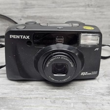 Pentax IQZoom 120 35mm Point & Shoot Film Camera Tested Works
