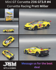 Mini GT Chevrolet Corvette Z06 GT3.R #4 Racing by Pratt Miller #1197 1/64